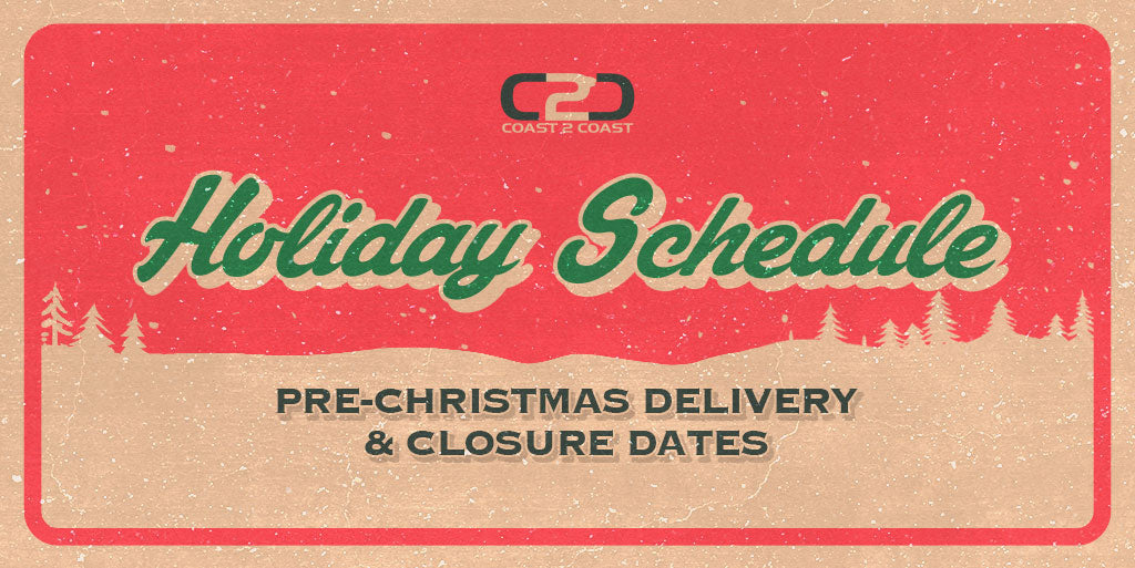 C2C 2024 Christmas Holiday Schedule