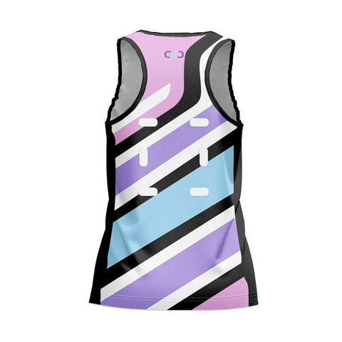 Dodge Netball Singlet Ladies Racerback Design Your Own Custom