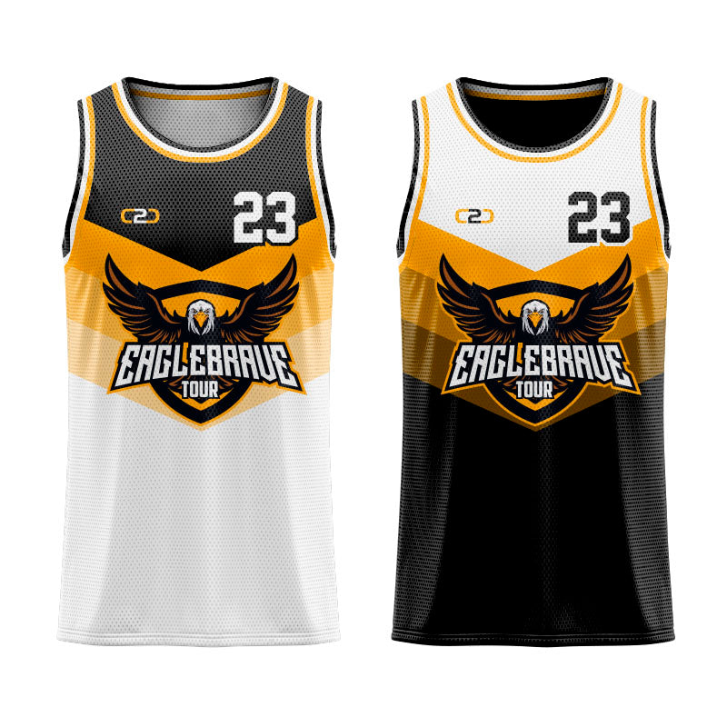 Eagle Brave Core Reversible Basketball Singlet Design Your Own Custom ...