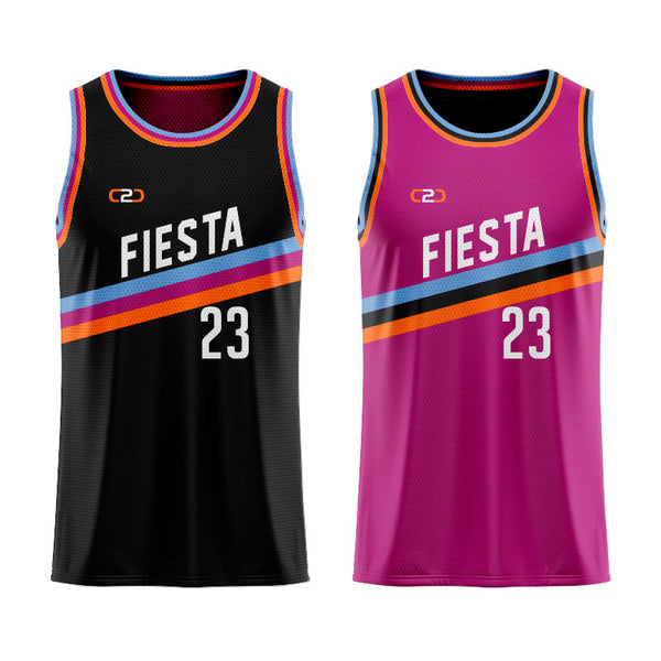 FIESTA Core Reversible Basketball Singlet Front View