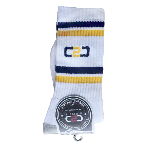 C2C Crew Socks Gold